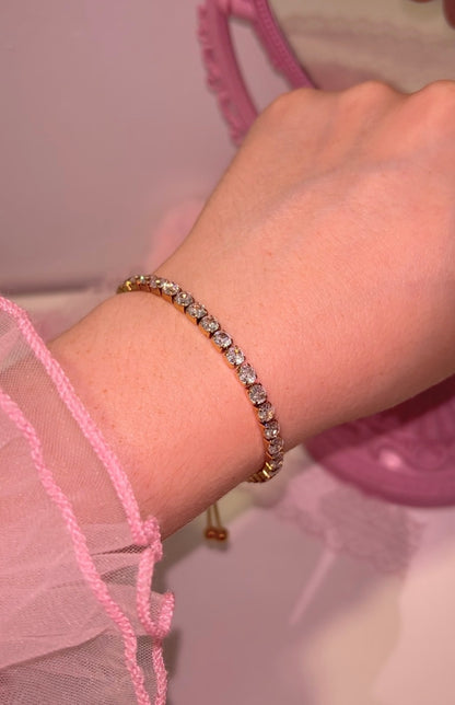 Tennis Chain bracelet ajustable