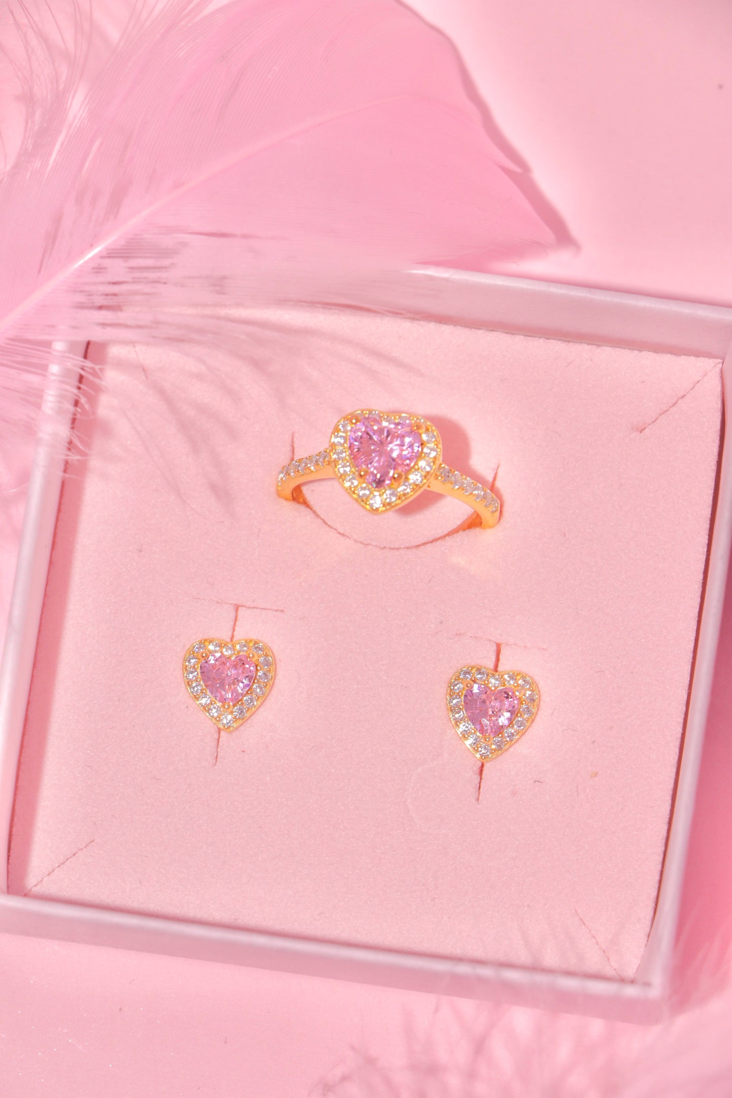 Princess Heart rosa set
