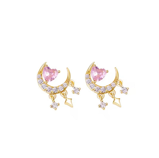 Lunar Magic Love studs