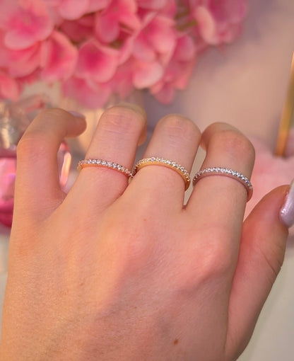 Sparkle Half Eternity band