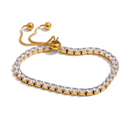 Tennis Chain bracelet ajustable