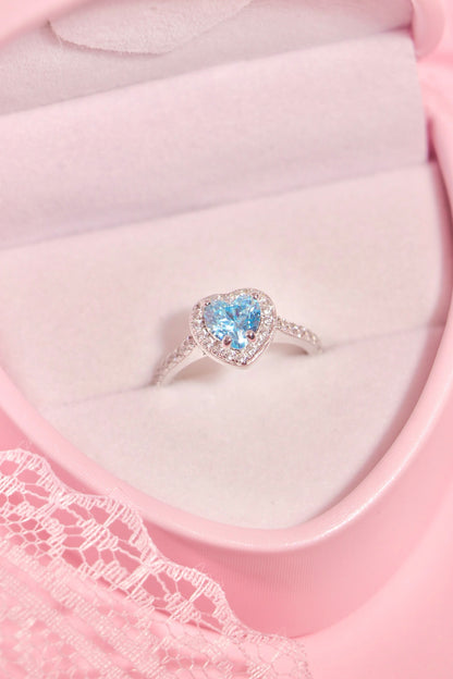 Princess Heart ring Celeste