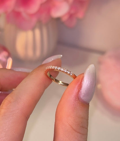 Sparkle Half Eternity band