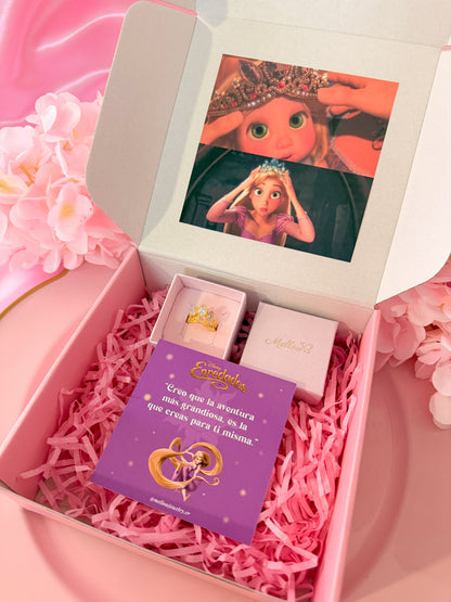 Rapunzel Crown ring