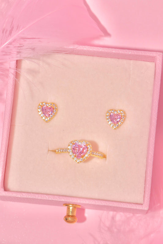 Princess Heart rosa set