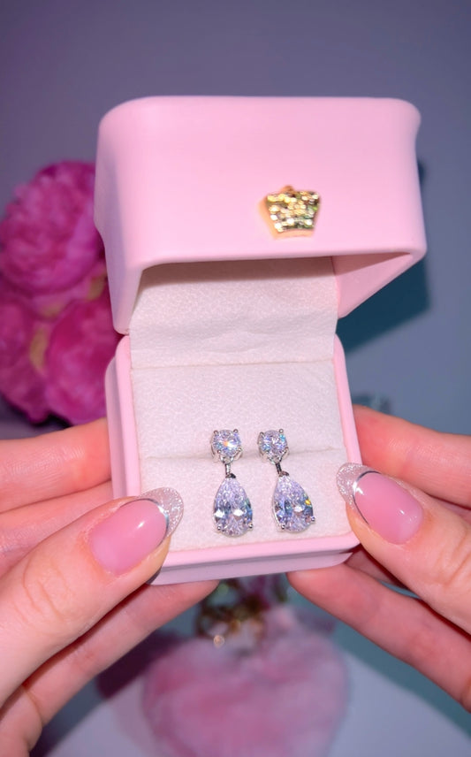 Crystal Tear studs