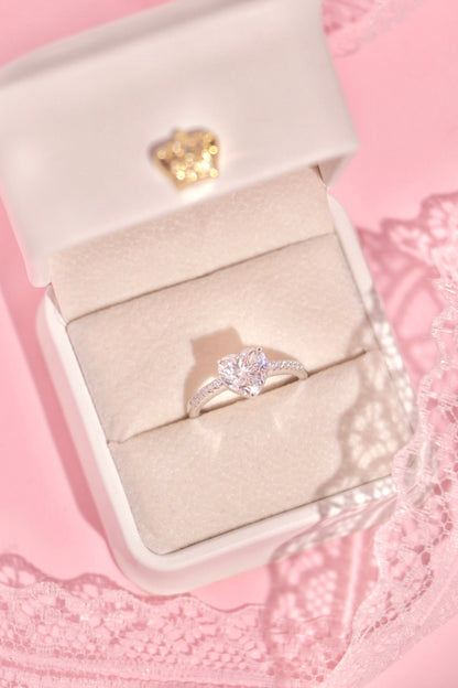 Timeless Love ring transparente