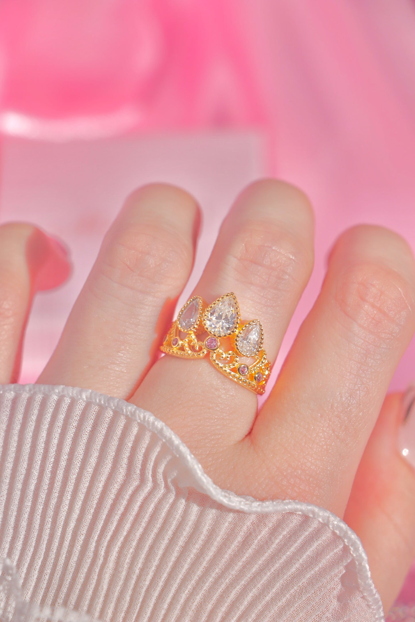 Rapunzel Crown ring