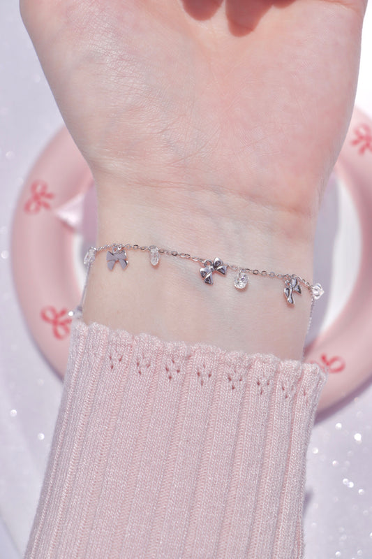 Bows & Diamonds bracelet