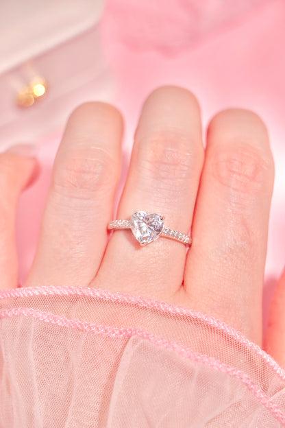 Timeless Love ring transparente