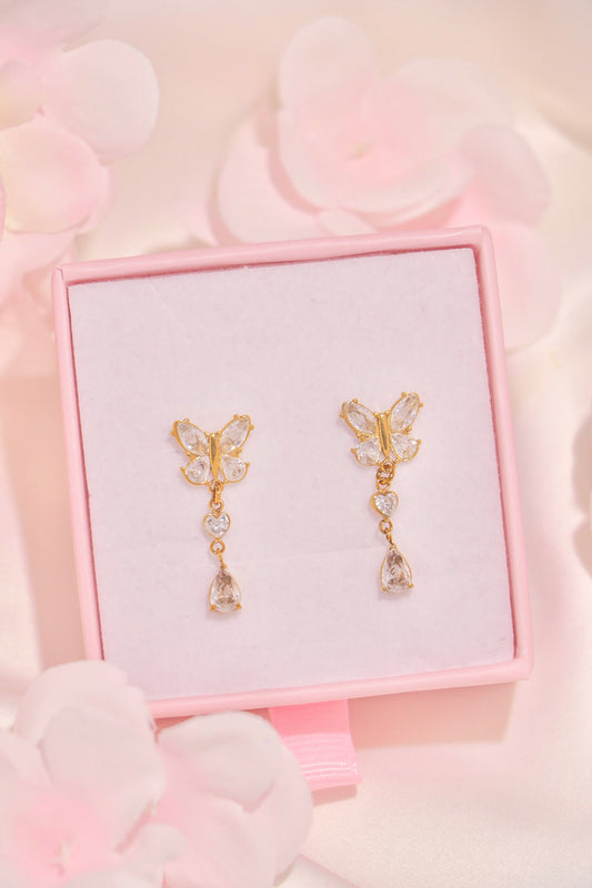 Crystal Flutter earrings