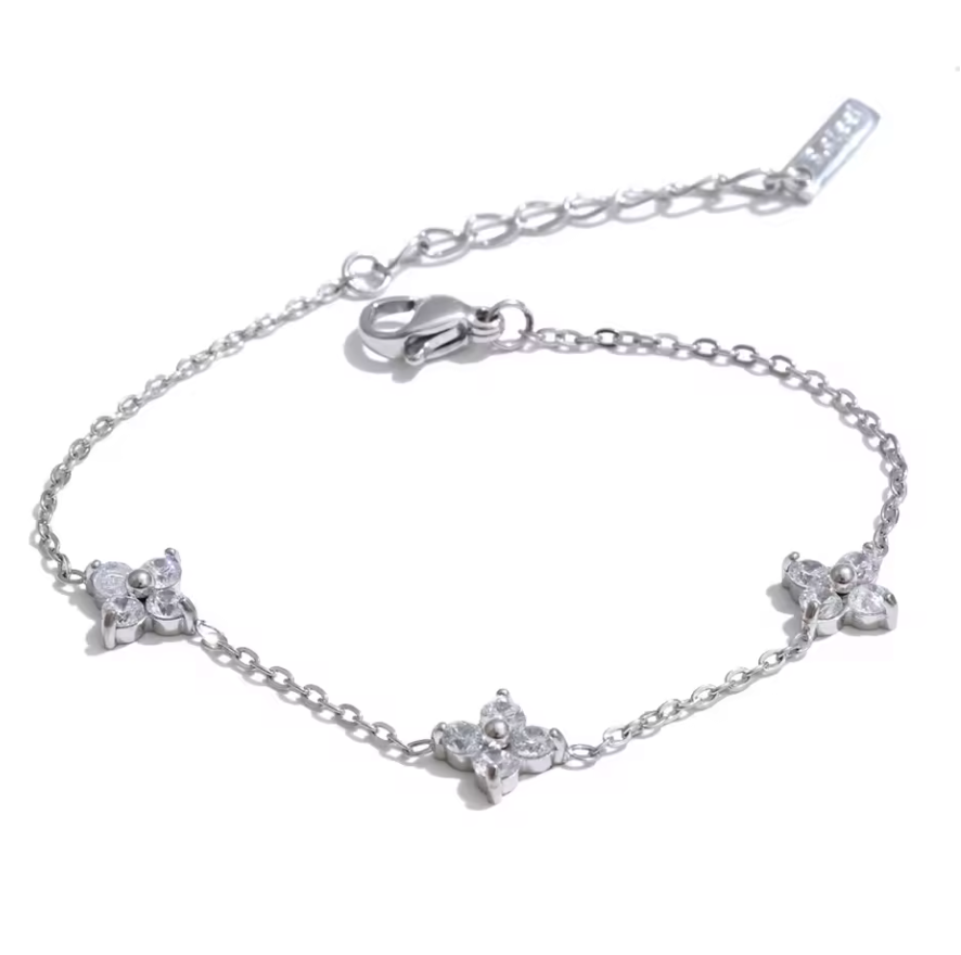 Crystal Blossom bracelet
