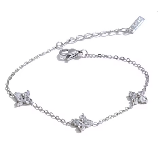 Crystal Blossom bracelet
