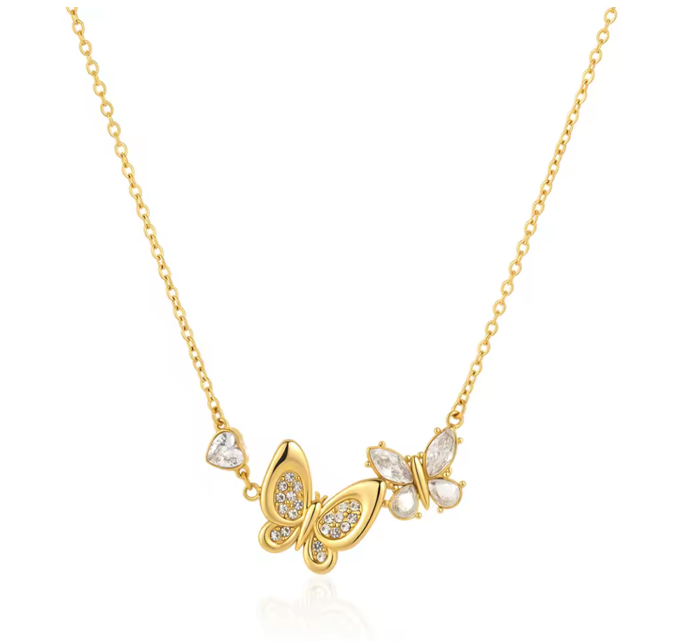 Flutter Love necklace