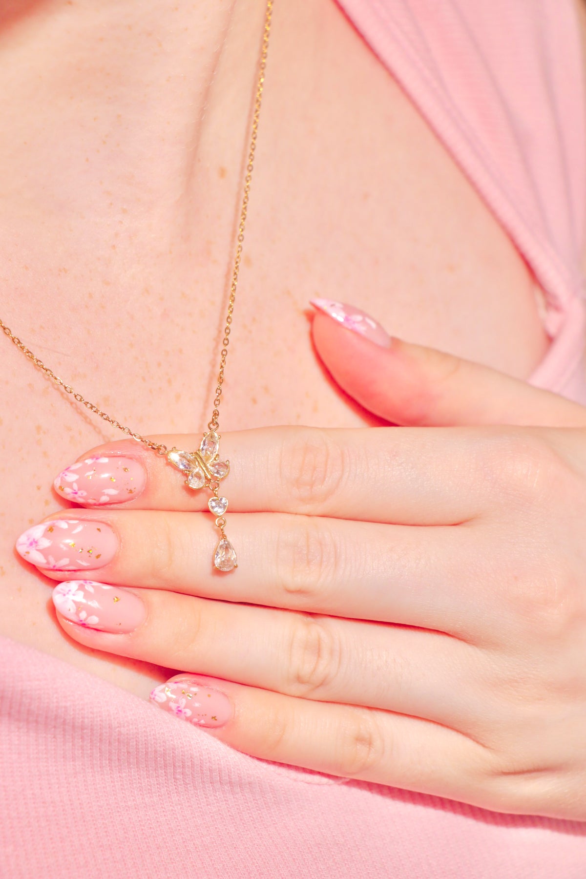 Crystal Flutter necklace
