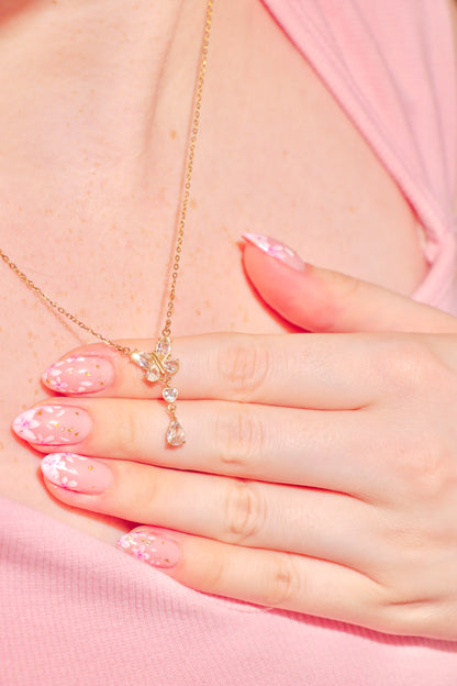 Crystal Flutter necklace