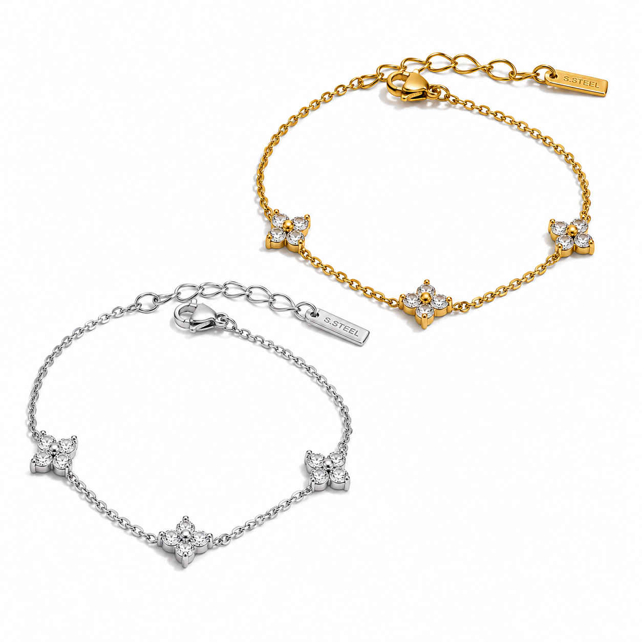 Crystal Blossom bracelet