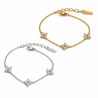 Crystal Blossom bracelet
