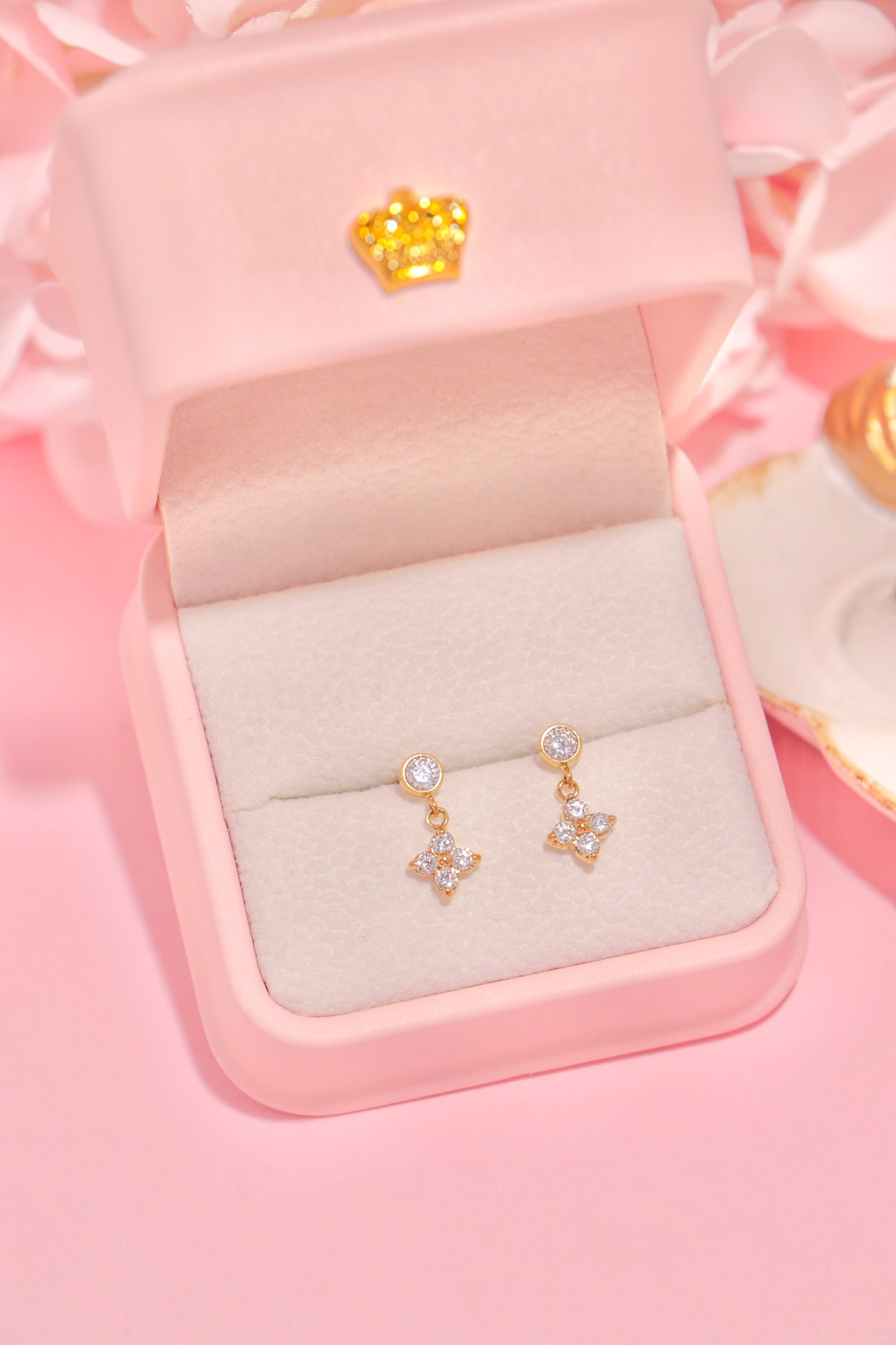 Crystal Blossom Sparks earrings
