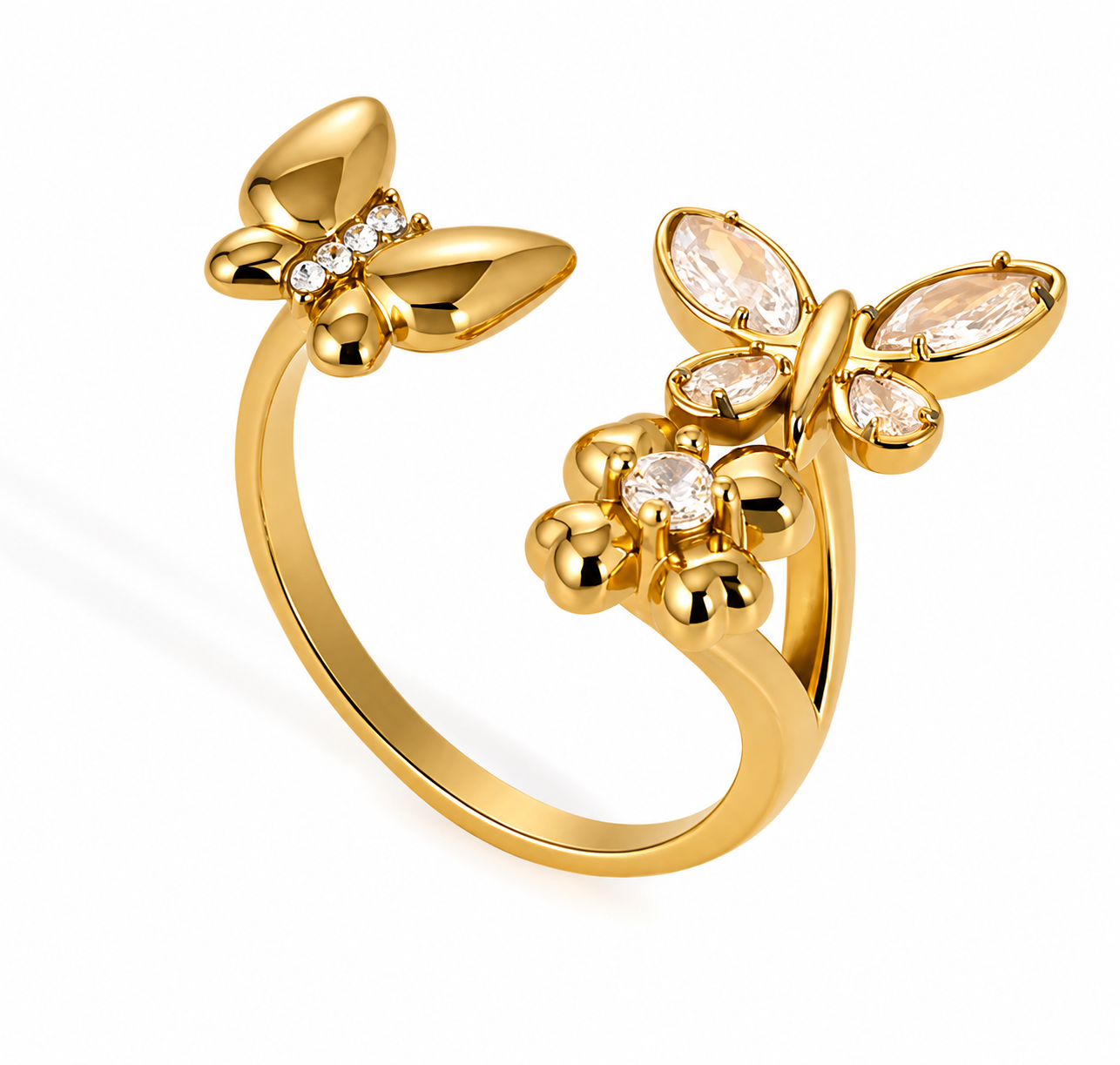 Blooming Flutter ring