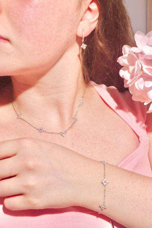 Crystal Blossom set