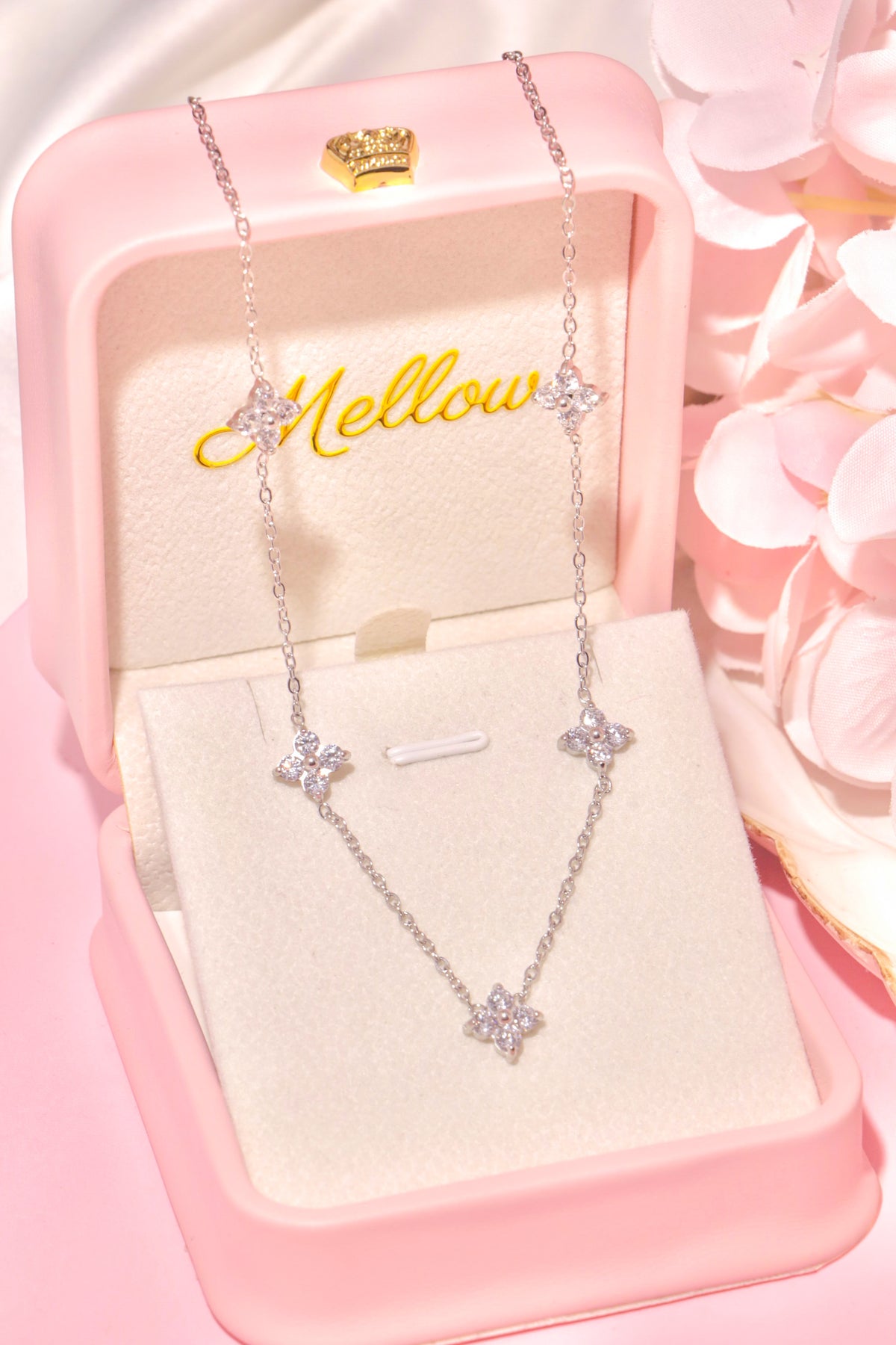 Crystal Blossom necklace