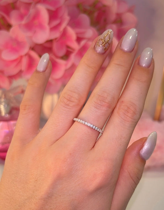 Sparkle Half Eternity band