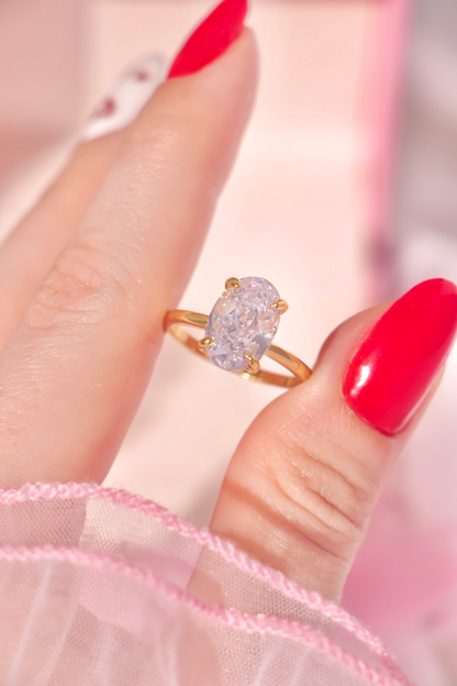 Oval Luster ring