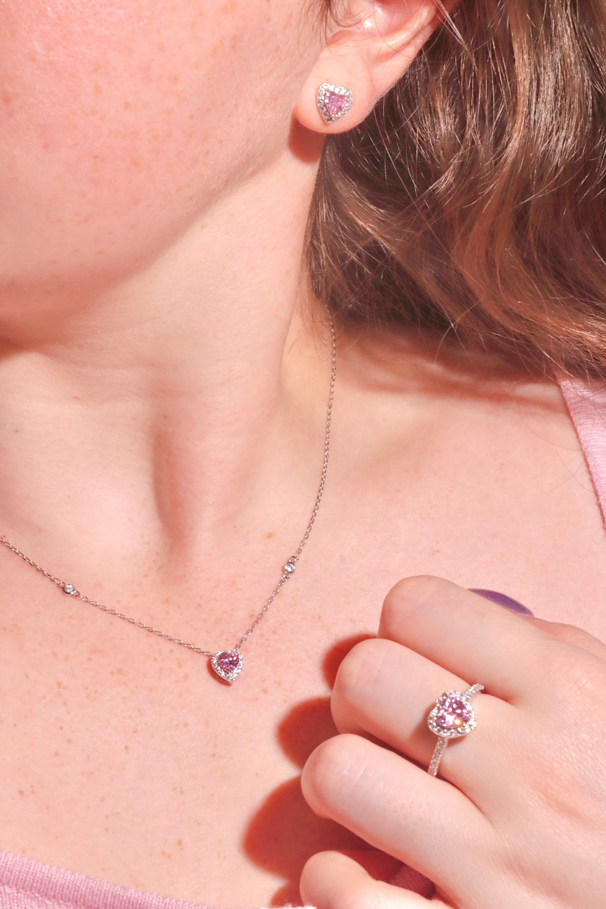 Princess Heart rosa set