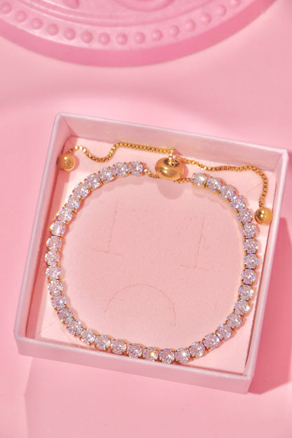 Tennis Chain bracelet ajustable