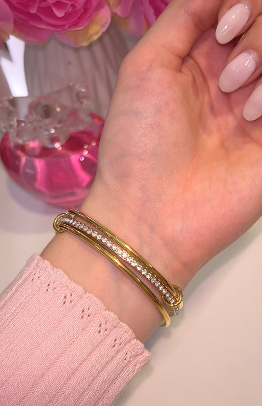 Triple Stack Glow bangle