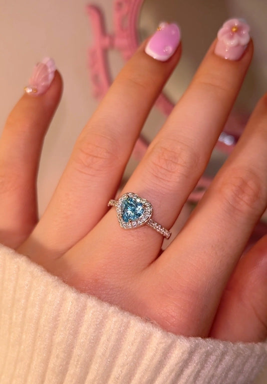 Princess Heart ring Celeste