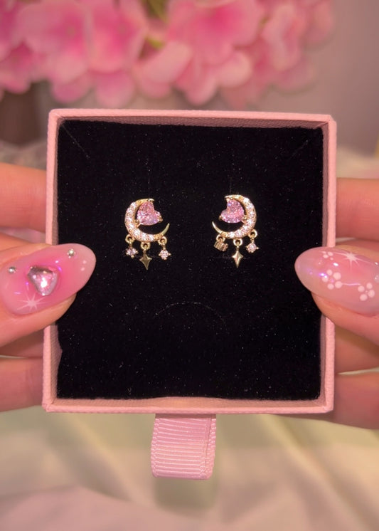 Lunar Magic Love studs