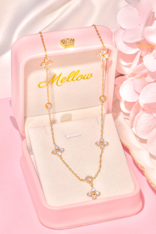 Crystal Blossom Sparks Necklace