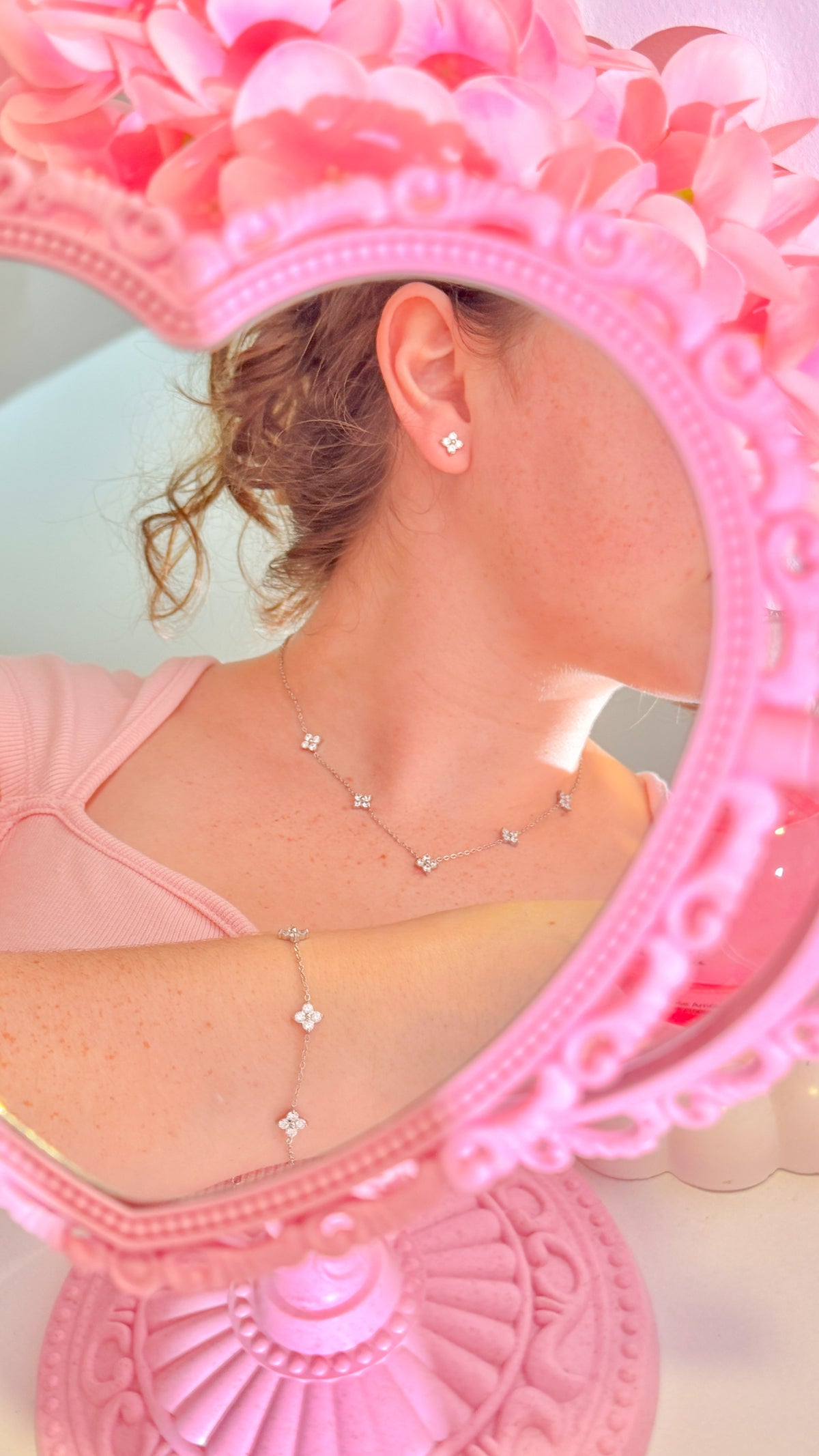 Crystal Blossom set