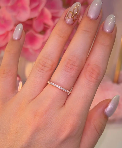 Sparkle Half Eternity band