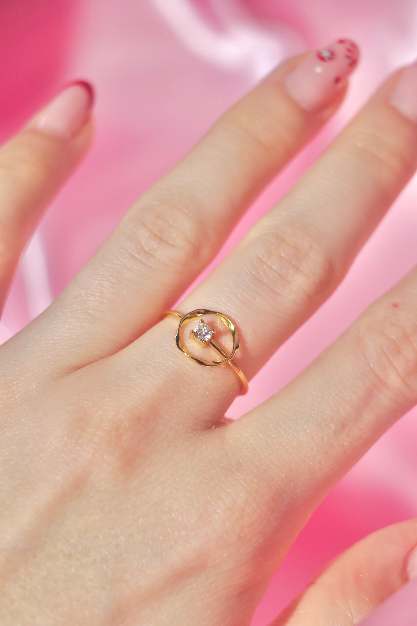 Golden Orbit ring