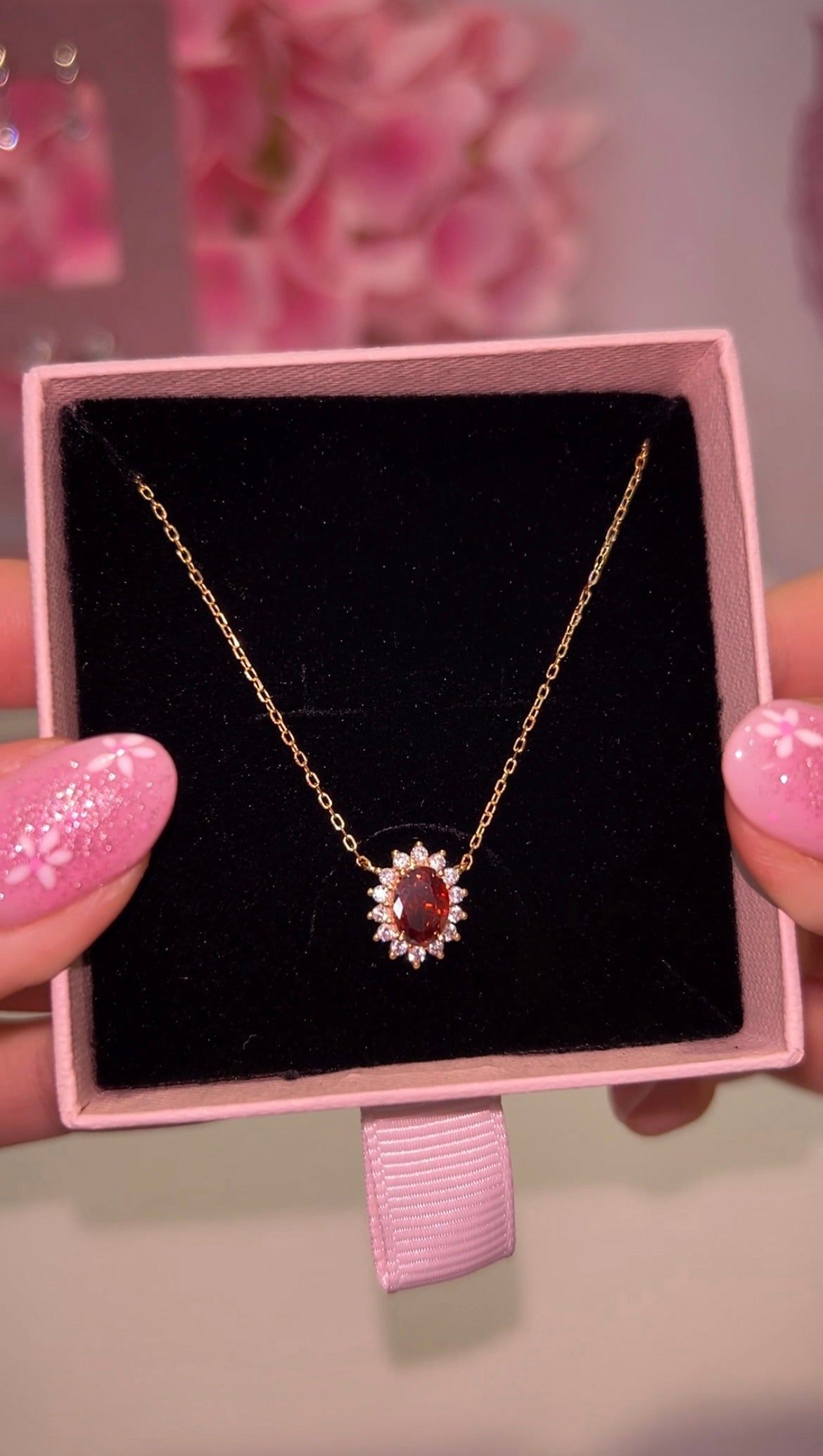 Ruby necklace