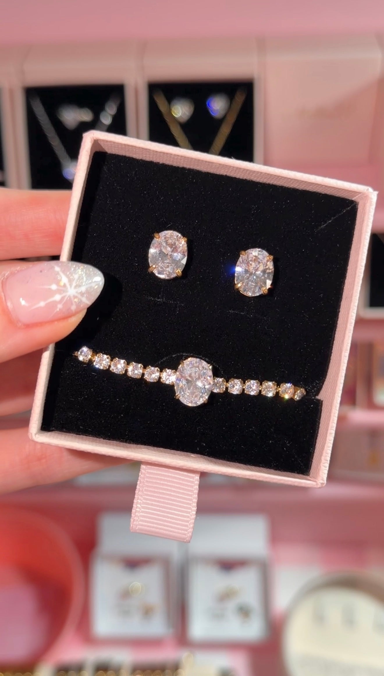 Oval Glow set