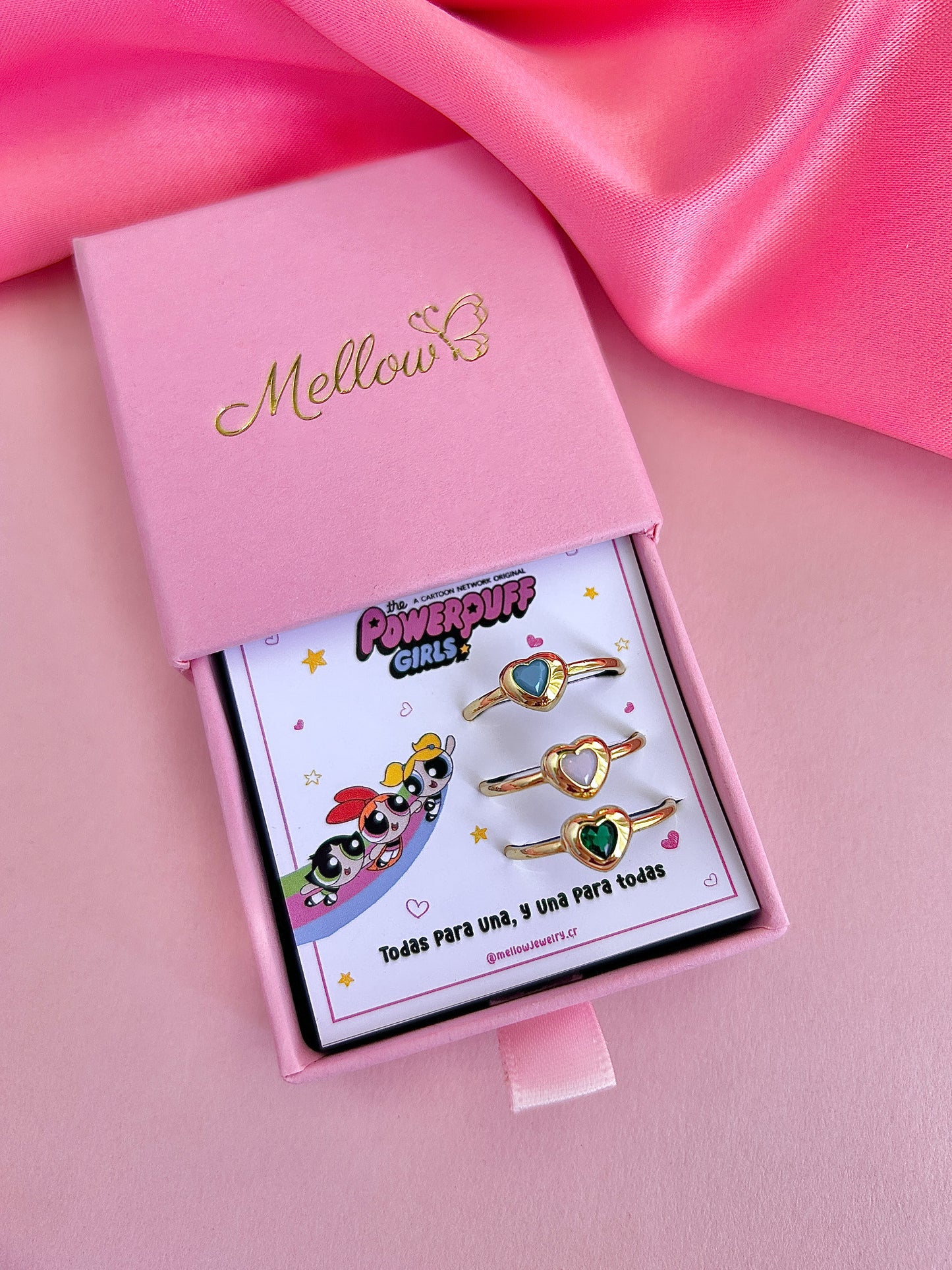 Powerpuff Girls rings