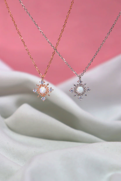 Opal Frozen necklace