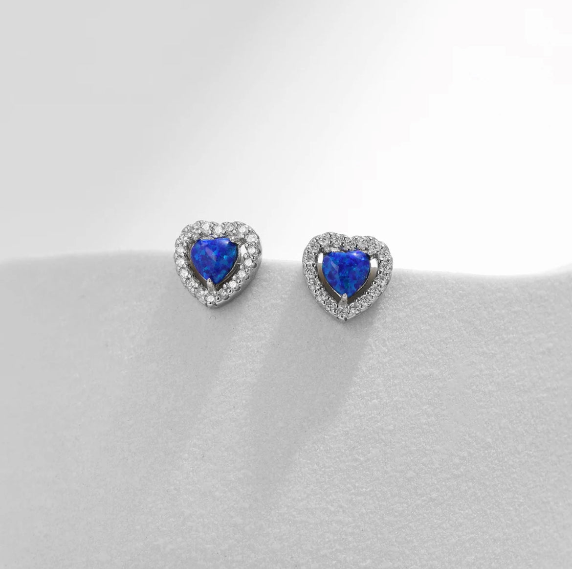 Love in Blue studs