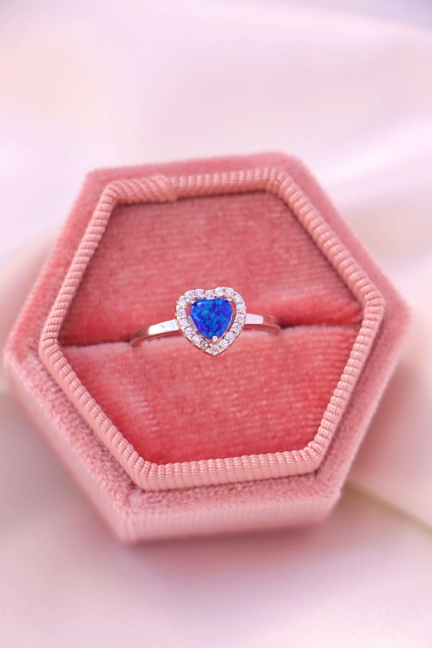 Love in Blue ring