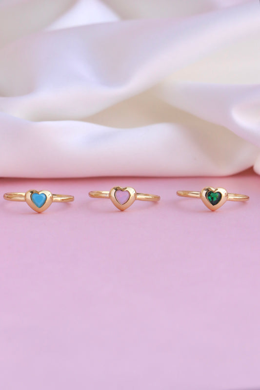 Powerpuff Heart ring