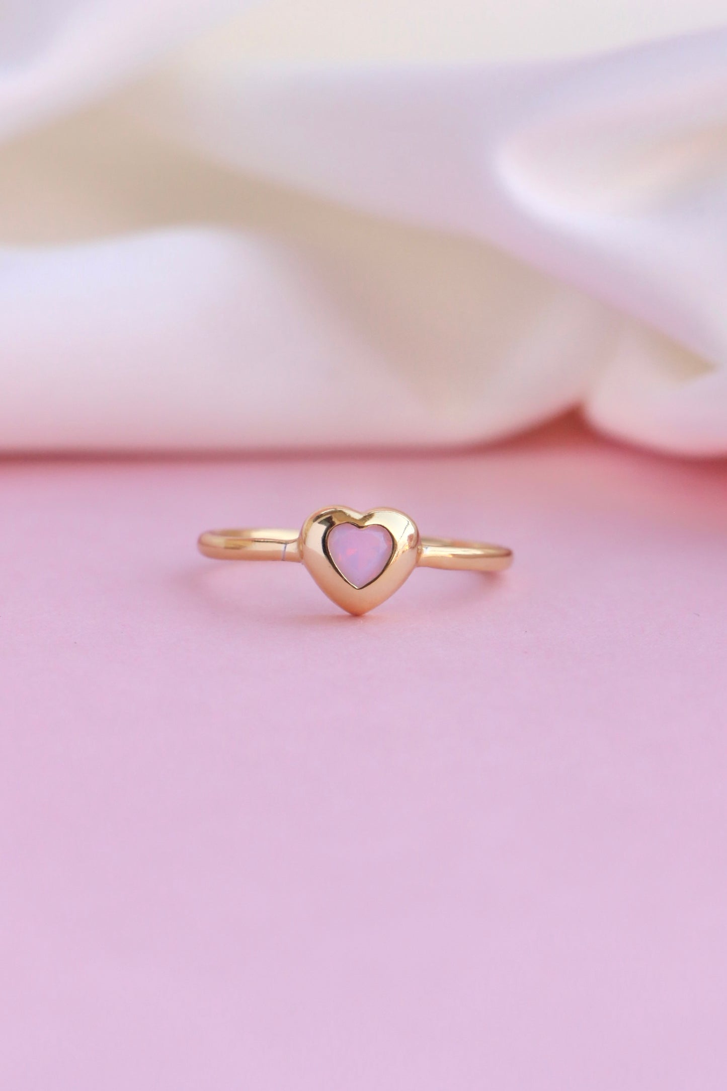 Powerpuff Heart ring