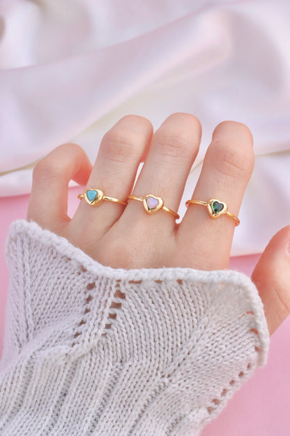 Powerpuff Heart ring