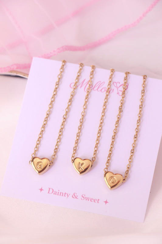 Love Initial necklace