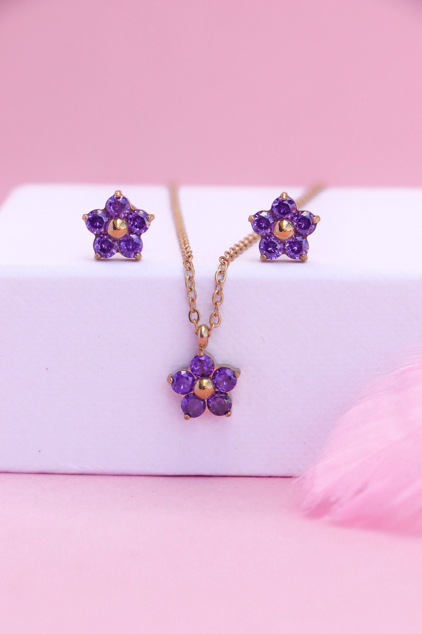 Florcita Set Morado