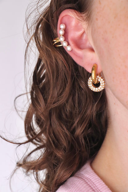 Pearl Lineage earcuff