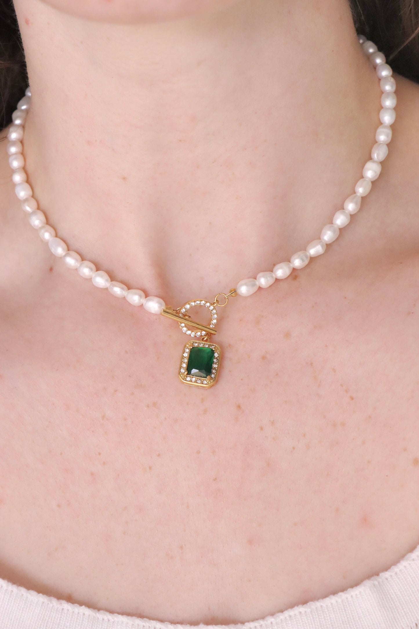 Emerald Luxe necklace